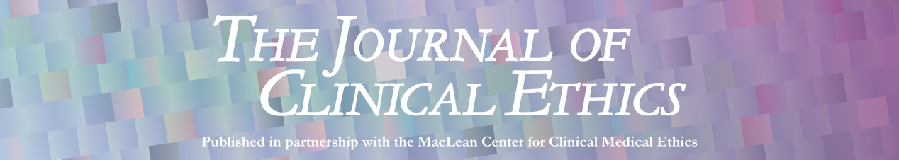 New to Chicago: The Journal of Clinical Ethics, published in partnership with the MacLean Center for Clinical Medical Ethics