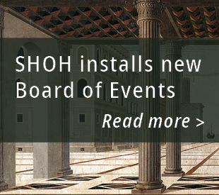 SHOH installs new Board of Events: Read More