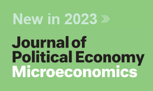 New in 2023: Journal of Political Economy Microeconomics.