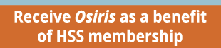 Receive Osiris as a benefit of HSS membership.